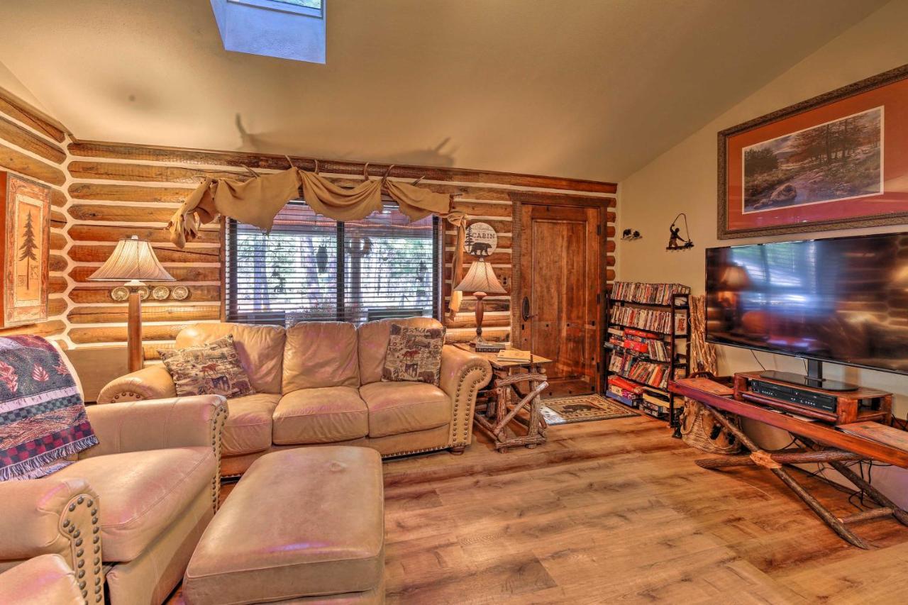 Rustic Lakeside Cabin - Family And Pet Friendly! 派托普湖畔 外观 照片